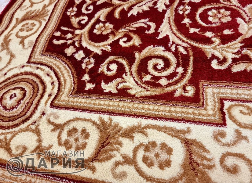 Тъкан персийски килим Blue stones 1706_RED